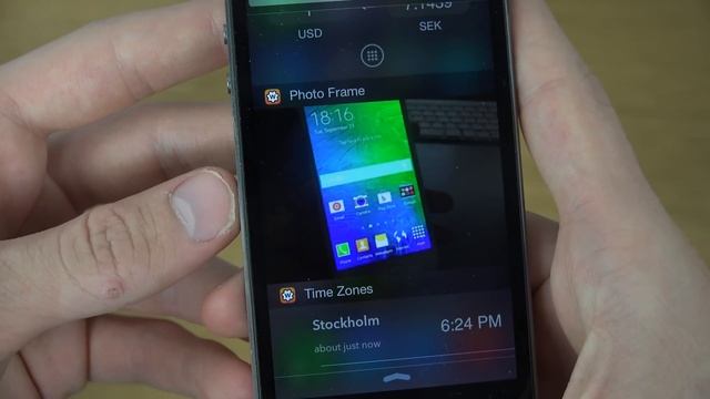 iPhone 5S iOS 8 Wdgts Widget - Review смотреть онлайн