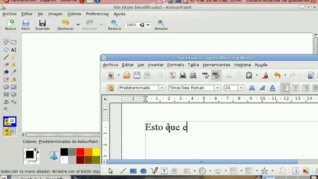 Como usar el Colour Paint en linux смотреть онлайн