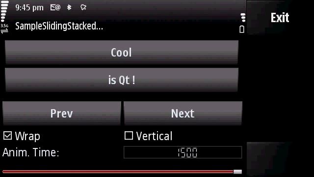 Sliding Stacked Widgets смотреть онлайн