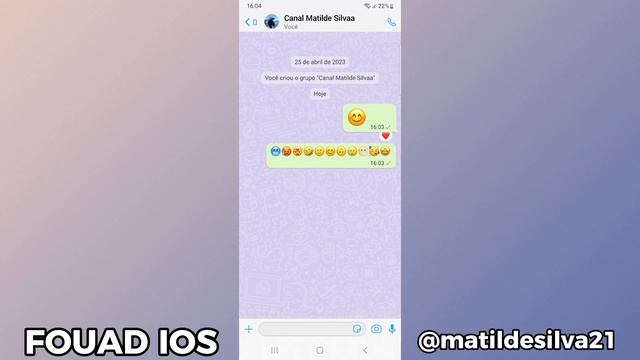 SAIU✅ FOUAD IOS 9.95 ATUALIZADO WHATSAPP ESTILO IPHONE IOS 17 NO ANDROID 2024 🥳 NOVA ATUALIZAÇÃO. смотреть онлайн