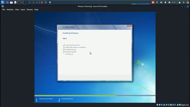 How to installing windows 7 with virtualbox on kali linux смотреть онлайн