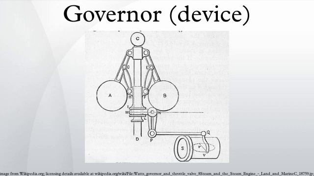 Governor (device) смотреть онлайн