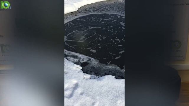 Аэрация водоема зимой | Компрессор для водоема - Hiblow Hp 120 | Аэратор для водоема - Matala Mdb22