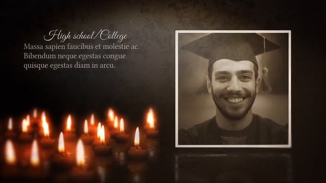 Funeral Biography / Customize Memorial Slideshow ( After Effects Template ) смотреть онлайн