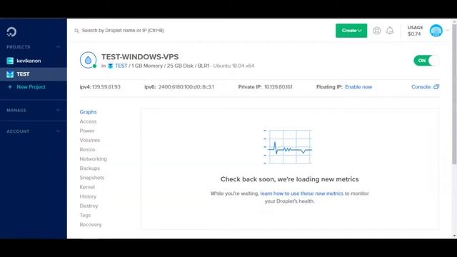 Install Windows On DigitalOcean