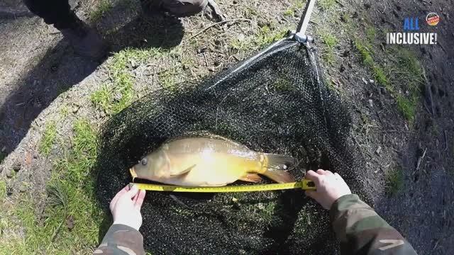 Рыбалка на карпа в Германии. Китайские приманки в действии. Часть - 2 смотреть онлайн