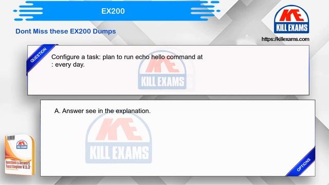 EX200 - Red Hat Certified System Administrator (RHCSA) Questions and Answers by Killexams.com смотреть онлайн