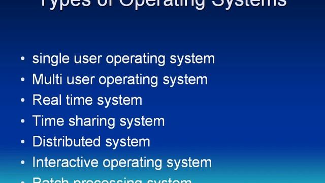 Introduction and Fundamentals of Operating System смотреть онлайн
