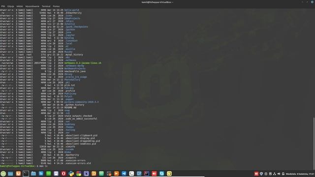 Linux/Bash: komenda ls смотреть онлайн
