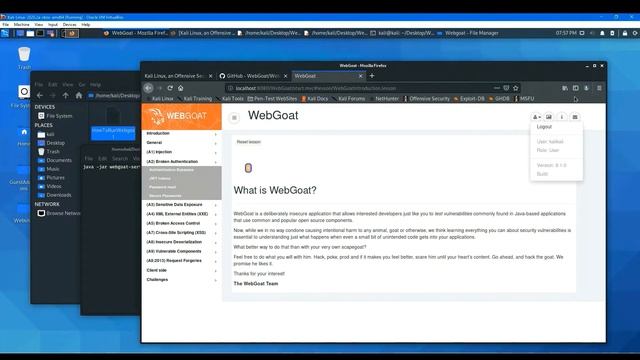 Install Webgoat and Webwolf Applications in Kali Linux for Pen Testing смотреть онлайн