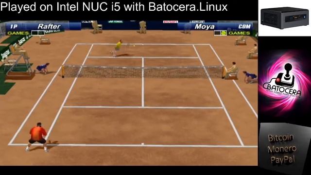 Virtua Tennis 2 | PS2 | Batocera.Linux 5.29 BETA смотреть онлайн