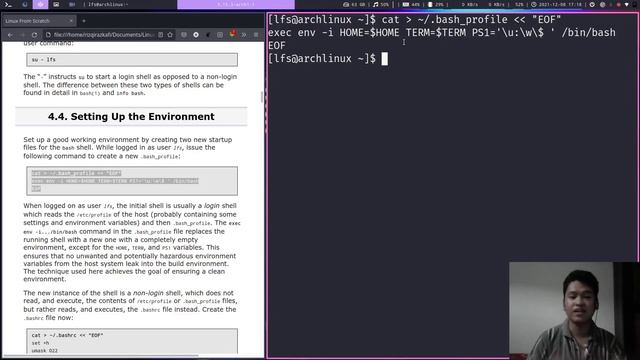 Linux From Scratch 11.0 (LFS) Indonesia - Chapter 4 - Final Preparation смотреть онлайн