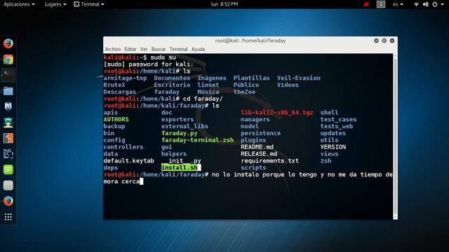COMO INSTALO FARADAY KALY LINUX 2 смотреть онлайн