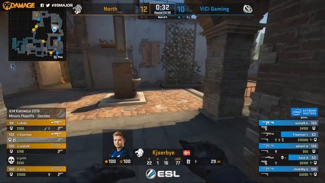 ViCi Gaming vs. North - IEM Katowice 2019 Minor Playoffs (Inferno | Map 2) смотреть онлайн