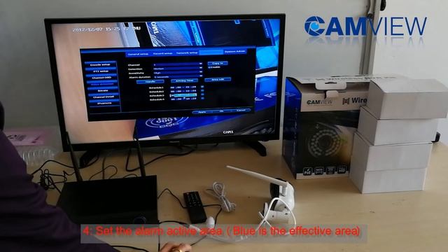 Camview Wireless Security System Motion detection -- APP Alarm смотреть онлайн