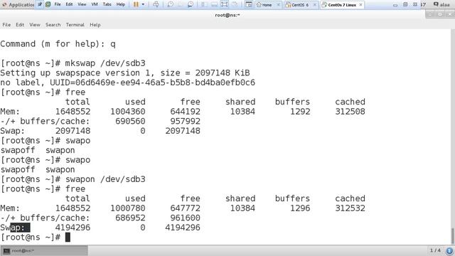 05 Red Hat Enterprise Linux 7 Admin 2 RH134 Managing Swap Space By Alaa Mohamed Arabic смотреть онлайн