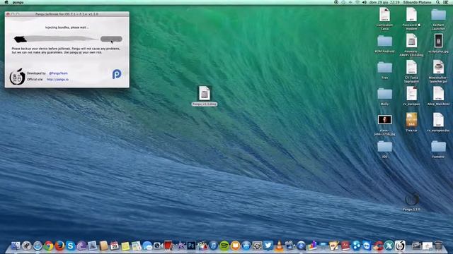 Jailbreak 7.1.1/7.1.2 Untethered Pangu Mac смотреть онлайн