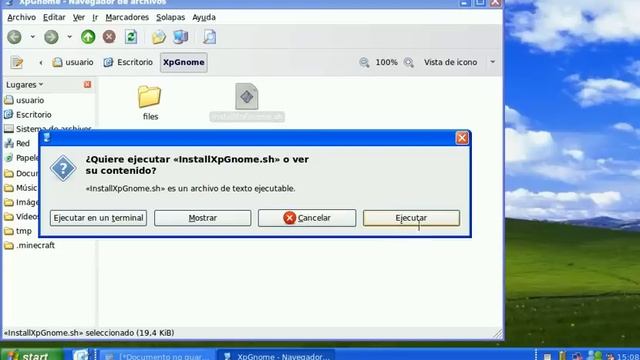 Como instalar Windows Xp en guadalinex edu y ubuntu linux смотреть онлайн