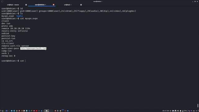 Stored Passwords (Config Files) | Linux PrivEsc смотреть онлайн