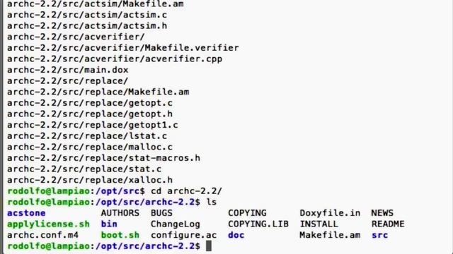 Installing SystemC and ArchC смотреть онлайн