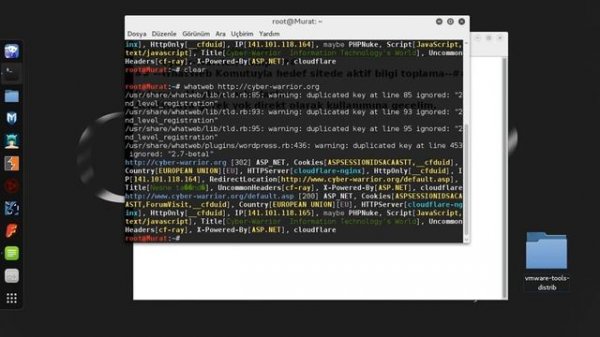 Kali Linux WhatWeb