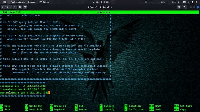MITM Attack using ARP Poisoning with DNS Spoofing by Ettercap смотреть онлайн