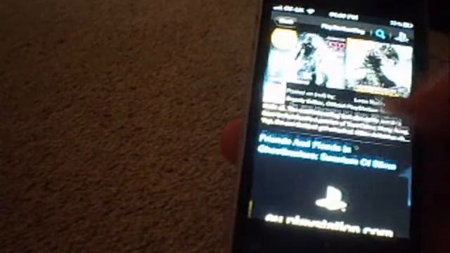 iPhone 4 - App Review - Official Playstation App смотреть онлайн