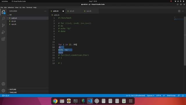 #2 Looping and Skipping | HackerRank Linux Shell смотреть онлайн