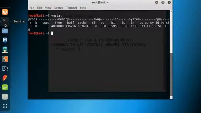 linux command to get virtual memory stats смотреть онлайн