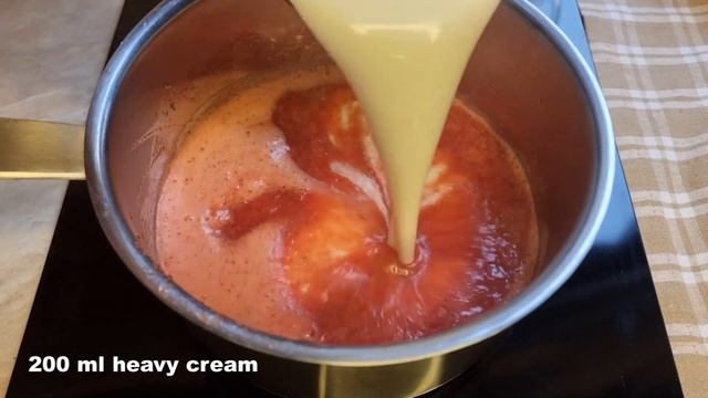 STRAWBERRY PANNA COTTA. Dessert in 5 minutes! Quick and easy dessert смотреть онлайн