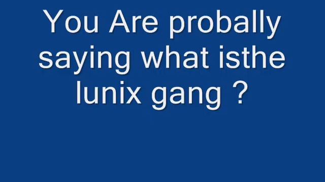 JOIN THE LUNIX GANG смотреть онлайн