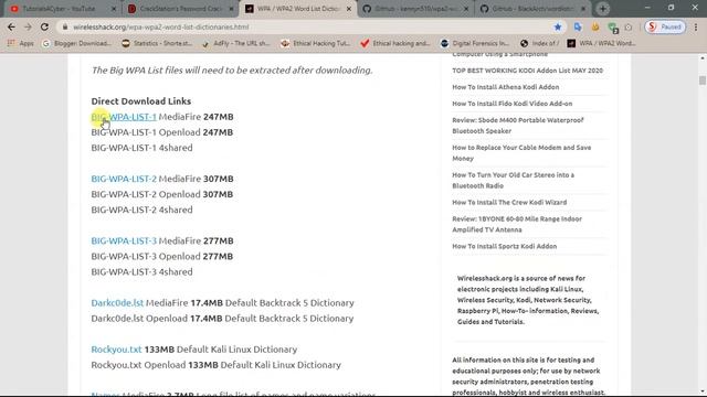 Password Cracking Dictionary For Cyber Security | Word List Dictionaries Downloads смотреть онлайн