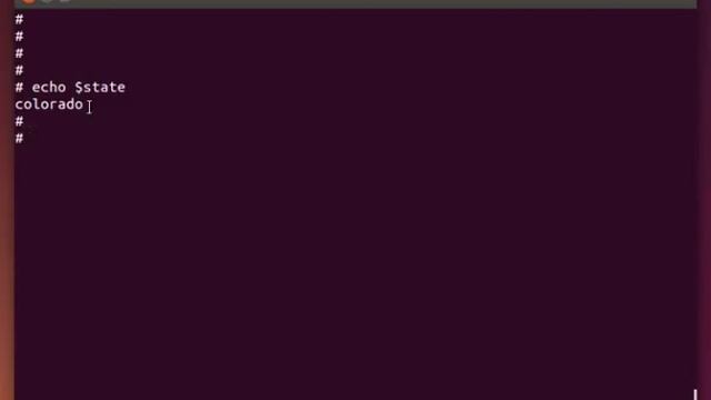 Linux Shell Variables (scripting), defining, referencing, exporting, etc. смотреть онлайн