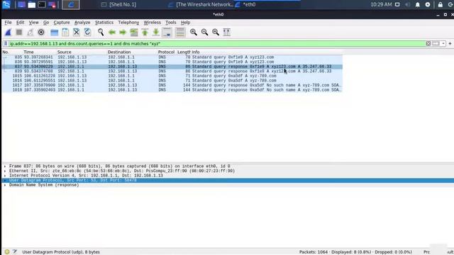 7# Wireshark بأستخدام برنامج MITM اثبات هجوم смотреть онлайн