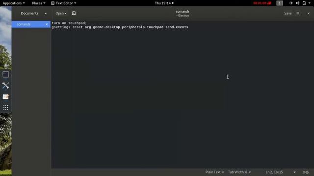 Enabling Touchpad in Kali Linux using Terminal смотреть онлайн