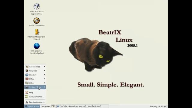 [Distroria] BeatrIX Linux 2005.1 смотреть онлайн
