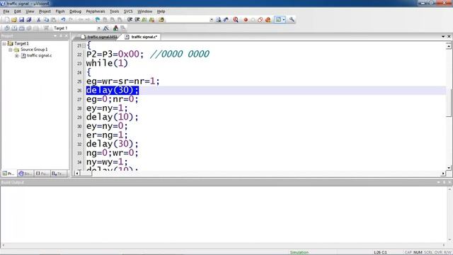 Traffic Signal implementation using 8051 Micro controller смотреть онлайн