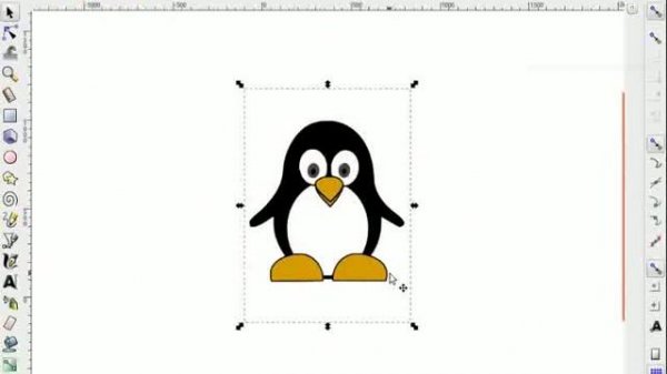 Trace bitmaps in Inkscape - English