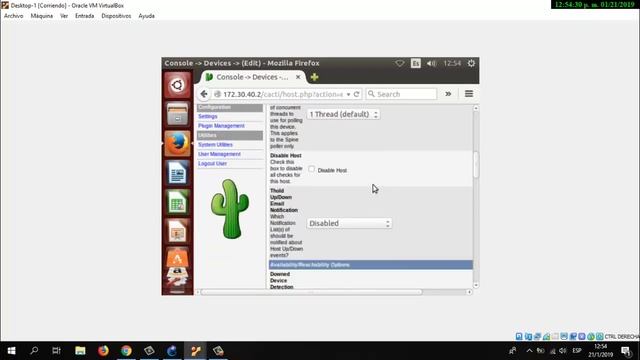 Instalacion de Cacti (Gns3-SNMP) смотреть онлайн
