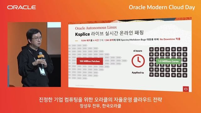 [Modern Cloud Day] 장성우 전무 - 진정한 기업 컴퓨팅을 위한 오라클의 자율운영 클라우드 전략 смотреть онлайн