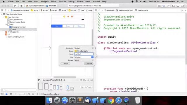 How to Use SegmentControl in iOS Swift3 | iOS Swift Tutorials смотреть онлайн