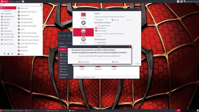 ArchMerge : 233 how to theme ArchMergeD Mate - change panel with mate-tweak смотреть онлайн