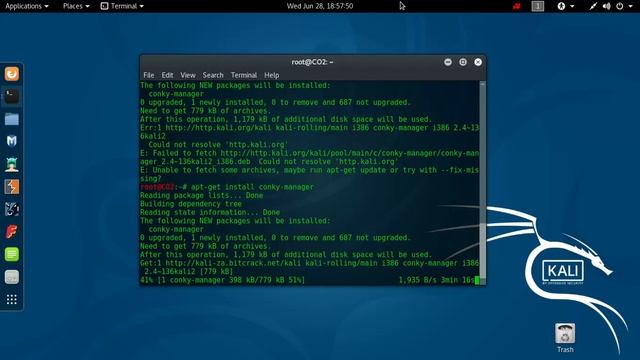 conky for kali linux 2017 смотреть онлайн