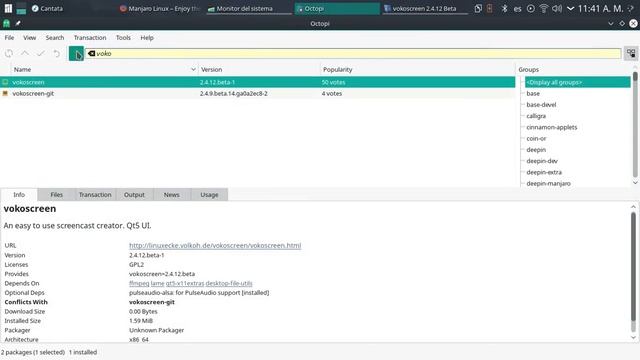 Test Manjaro KDE5 Capella Update 1- 27 - 16 смотреть онлайн