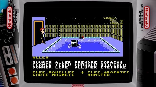 NES - NESTOPIA TEST MANIAC MANSION FRANCAIS AVEC INTRO ET OVERLAY DE NINTENDO смотреть онлайн