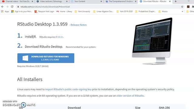 1 Setup Installation of r & rstudio смотреть онлайн