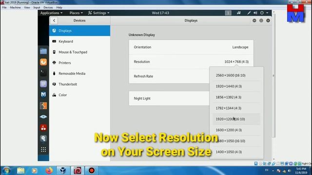 kali linux full screen in virtual box 2020 | how full screen kali linux in virtualbox смотреть онлайн