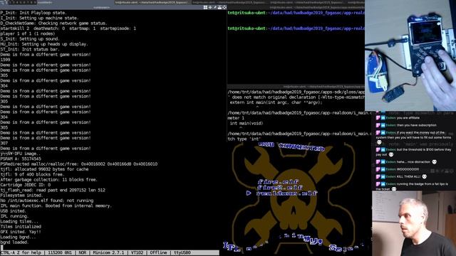 [stream] Initial port of DooM to the Hackaday Superconference FPGA Badge смотреть онлайн