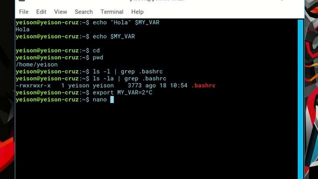 Bash - Uso de .bashrc & .profile (preservar comandos en consola) смотреть онлайн