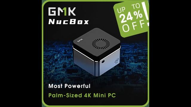 GMK NucBox - Most Powerful Palm-Sized 4K Mini PC смотреть онлайн